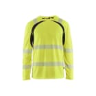 BLAKLAEDER - Hivis T shirt long sleeve two col Gelb/Schwarz M