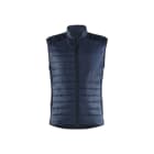 BLAKLAEDER - Vest with quilt front and back Marineblau 4XL