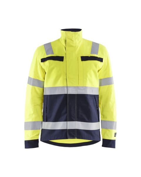 BLAKLAEDER - Multinorm Jacke High Vis Gelb/Marineblau S