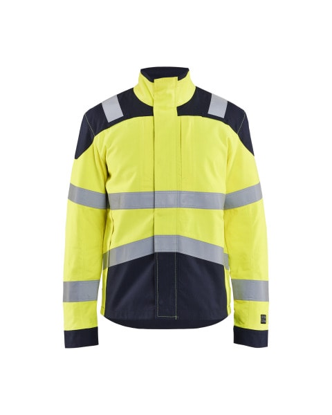BLAKLAEDER - Multinorm Jacke Inhärent High Vis Gelb/Marineblau L