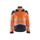 BLAKLAEDER - Multinorm Jacke Inhärent High Vis Orange/Marineblau XL