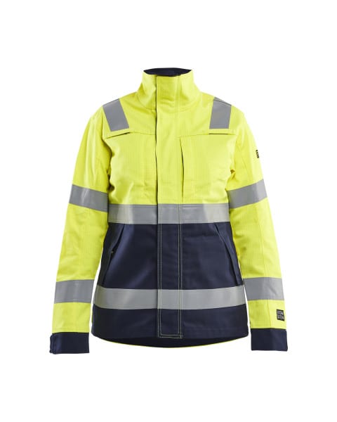 BLAKLAEDER - Multinorm lady jacket Gelb/Marineblau XL