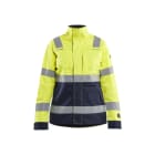 BLAKLAEDER - Multinorm lady jacket  Gelb/Marineblau M