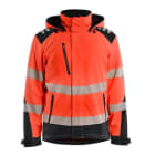 BLAKLAEDER - Softshell jacket Hivis Air-Mesh Lined High Vis Rot/Schwarz 4XL