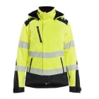 BLAKLAEDER - Softshell Jacket Hi-vis Air-Mesh lined Women Gelb/Schwarz S