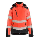 BLAKLAEDER - Softshell Jacket Hi-vis Air-Mesh lined Women High Vis Rot/Schwarz L