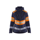 BLAKLAEDER - Hivis jacket class 1 Women´s Marinblau/Orange XL