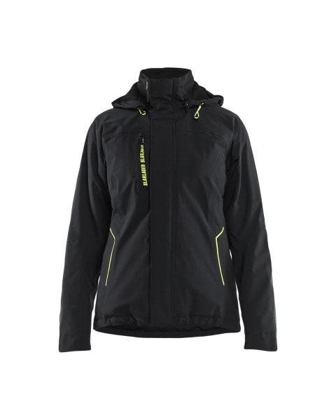 BLAKLAEDER - WRC 2L Air-Mesh Lined Jacket Women Schwarz/Gelb L