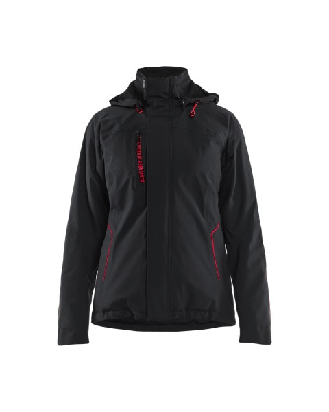 BLAKLAEDER - WRC 2L Air-Mesh Lined Jacket Women Schwarz/Rot XXXL