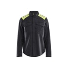 BLAKLAEDER - Inherent Flame overshirt Schwarz/Gelb L