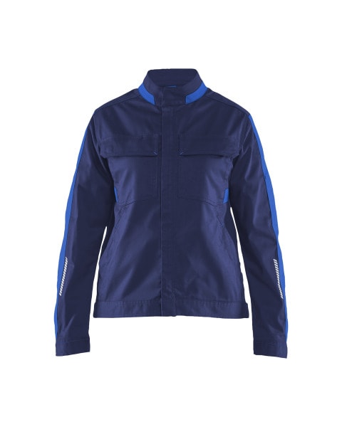 BLAKLAEDER - Industry jacket stretch Women Marineblau/Kornblau XXL