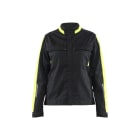 BLAKLAEDER - Industry jacket stretch Women Schwarz/Gelb XXL