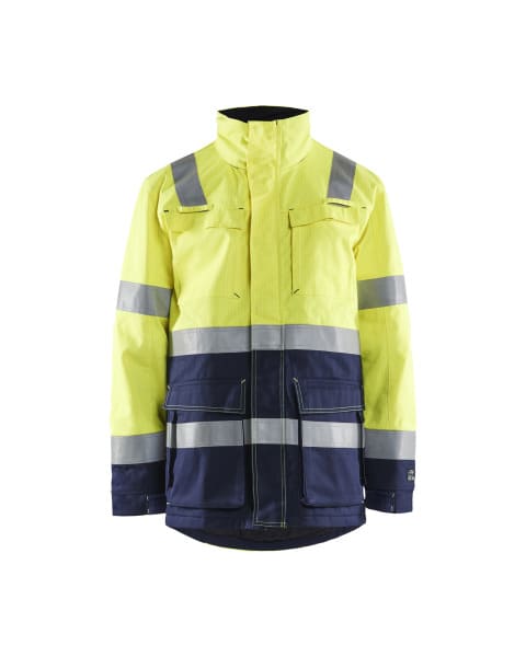 BLAKLAEDER - 4467 High Vis Gelb/Marineblau XS