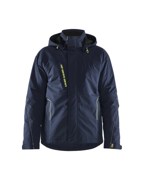 BLAKLAEDER - WRC Air Mesh Lined  Jacket DK Navy/ Hv Yellow 4XL