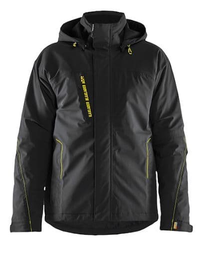 BLAKLAEDER - WRC Air Mesh Lined Jacket Schwarz/Gelb XS