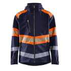 BLAKLAEDER - Hivis softshell jacket class 1 Marinblau/Orange L