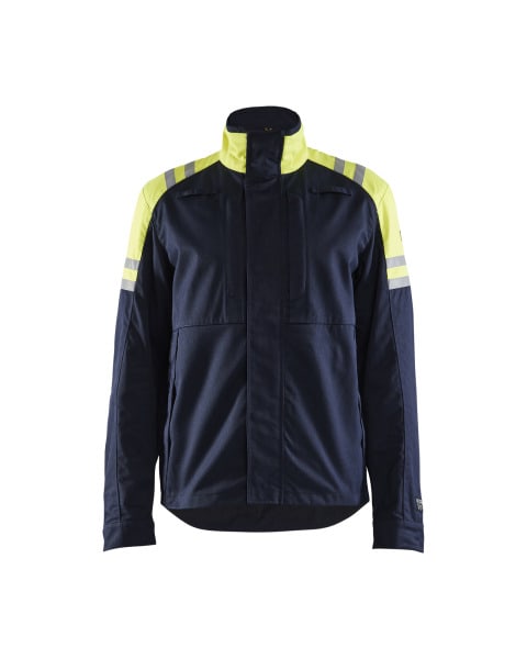 BLAKLAEDER - FR jacket Marineblau/Gelb XS
