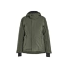 BLAKLAEDER - 2 layer Winter jacket Women Green forest night XXXL