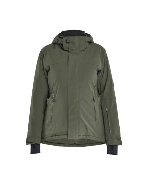 BLAKLAEDER - 2 layer Winter jacket Women Green forest night XXL