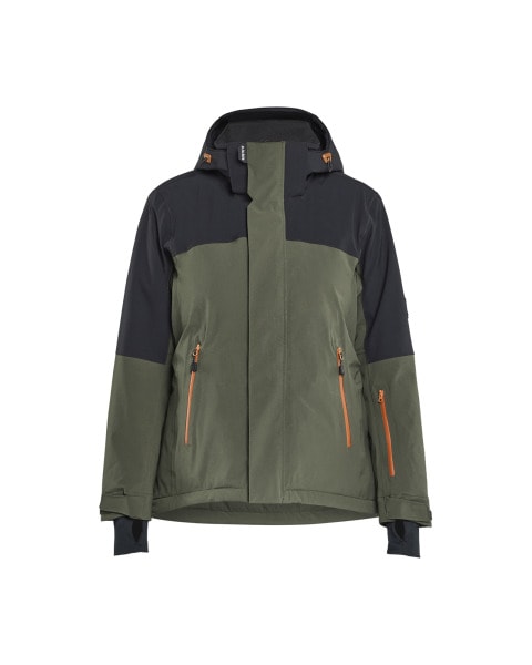 BLAKLAEDER - 2 layer Winter jacket Women Forest Night / Rust L