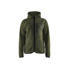 BLAKLAEDER - Pile hoodie Autumn green XS