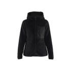 BLAKLAEDER - Ladies Pile hoodie Schwarz XXL