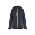 BLAKLAEDER - Hybridjacket Women DK Navy/ Hv Yellow S