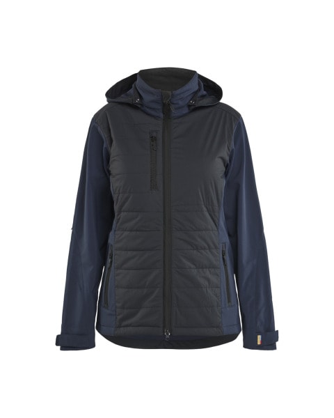 BLAKLAEDER - Hybridjacket Women Dark navy/black XXXL
