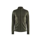 BLAKLAEDER - Knitted sweaters Full zip Green forest night S