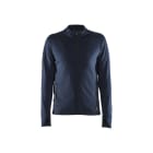 BLAKLAEDER - Knitted sweaters Full zip Marineblau M