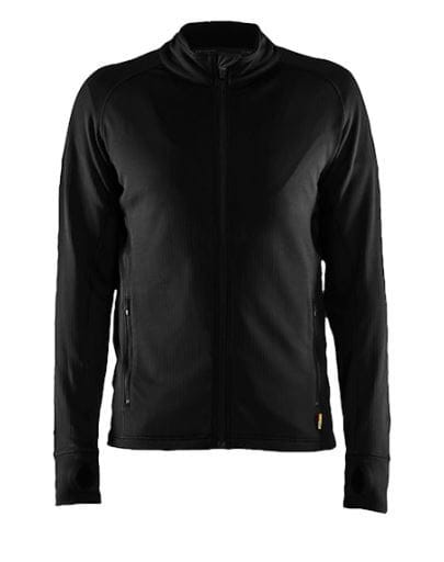 BLAKLAEDER - Knitted sweaters Full zip Schwarz S