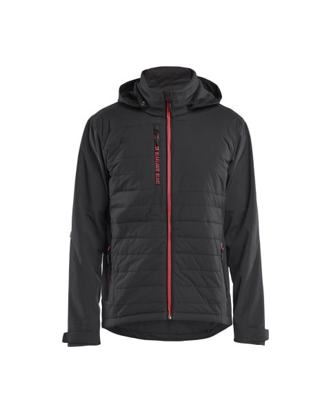 BLAKLAEDER - HYBRID JACKET Schwarz/Rot S