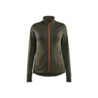 BLAKLAEDER - Knitted sweaters Full zip Women Forest Night / Rust XS