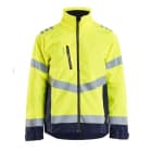 BLAKLAEDER - Shell jacket Hi-vis  Gelb/Marineblau XL