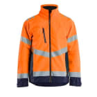 BLAKLAEDER - Shell jacket Hi-vis Orange/Marineblau S
