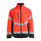 BLAKLAEDER - Shell jacket Hi-vis High Vis Rot/Schwarz XXXL