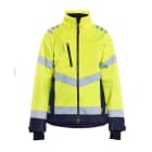 BLAKLAEDER - Shell jacket Hi-vis Women Gelb/Marineblau M