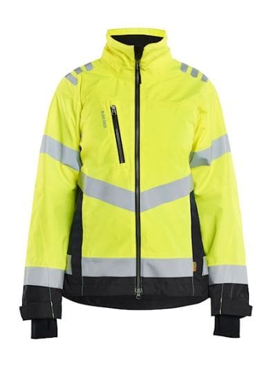 BLAKLAEDER - Shell jacket Hi-vis Women Gelb/Schwarz L