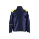 BLAKLAEDER - Schweißer Jacke Marineblau/ High Vis Gelb XXXL