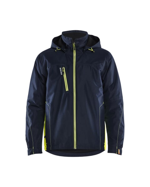 BLAKLAEDER - Funktions-Winterjacke DK Navy/ Hv Yellow M