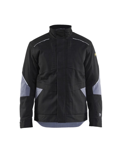 BLAKLAEDER - Flammschutz Winterjacke Schwarz/Grau M