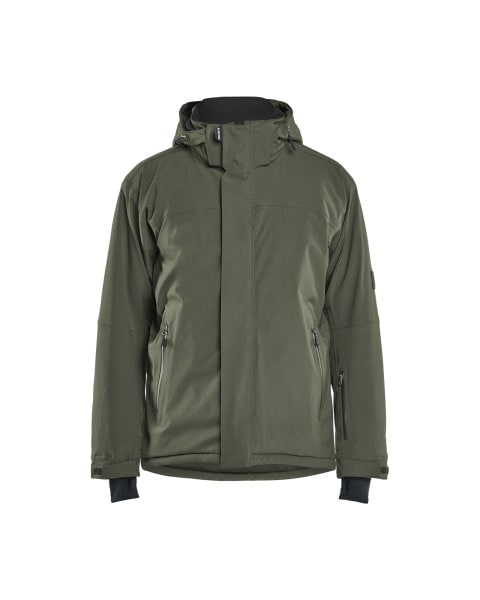 BLAKLAEDER - 2 layer Winter jacket Green forest night S