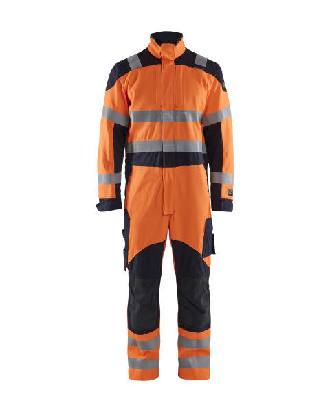 BLAKLAEDER - Multinorm Overall Inhärent High Vis Orange/Marineblau C54