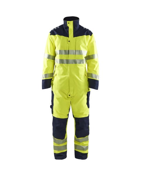BLAKLAEDER - 6317 High Vis Gelb/Marineblau 4XL