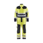 BLAKLAEDER - Multinorm Overall High Vis Gelb/Marineblau C48