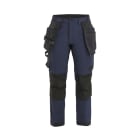BLAKLAEDER - Damen Handwerkerhose 4-Wege-Stretch Dunkel Marineblau/Schwarz D26