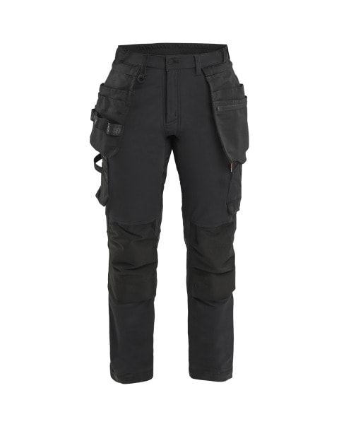 BLAKLAEDER - Damen Handwerkerhose 4-Wege-Stretch Schwarz C32