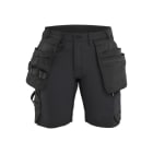 BLAKLAEDER - Damen Handwerkershorts 4-Wege-Stretch Schwarz C50