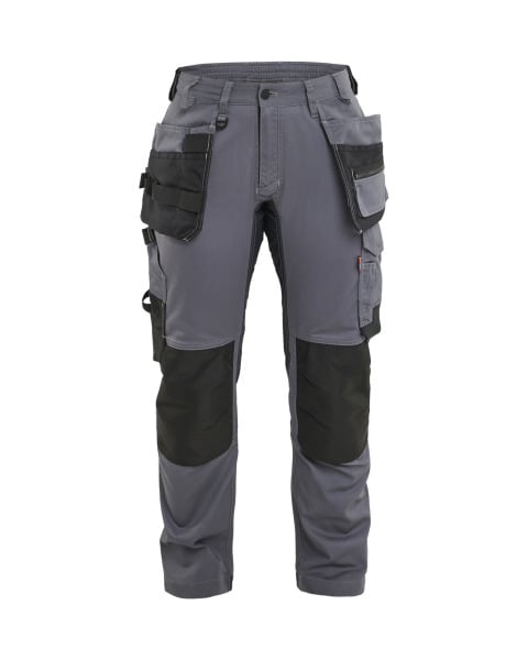 BLAKLAEDER - Damen Handwerkerhose mit Stretch Mittelgrau D25