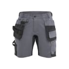 BLAKLAEDER - Damen Handwerkershorts Stretch Mittelgrau C32